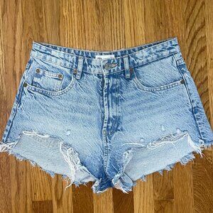 ZARA Jean Shorts